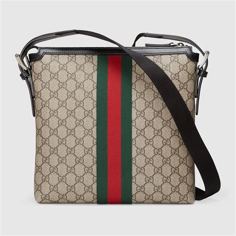 supreme vs gucci price|gucci gg supreme messenger.